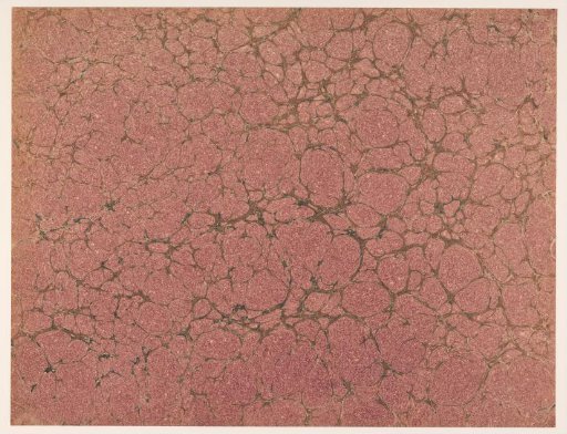 Granite marble in red, brown and blue
