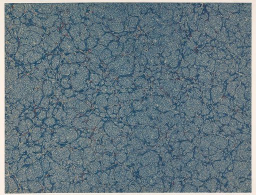 Granite marble in blue and red