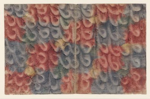 Starch Paint Paper in Multiple Colors with Embossed Spiral Motif