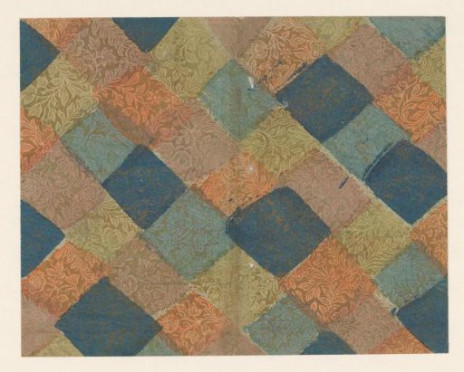 Sheet with a Pattern of Vines with Flowers and Fruit