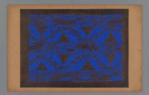 Pattern with Fish and Birds