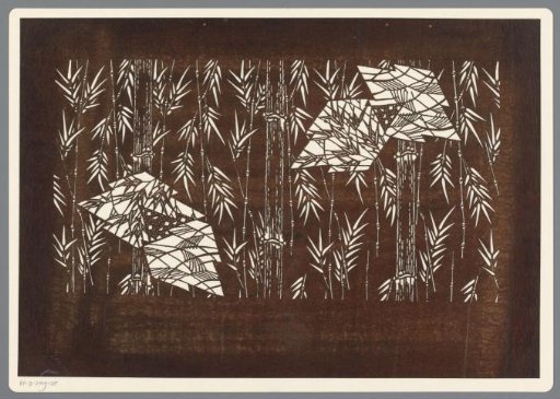 Template with bamboo