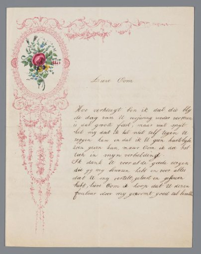 Letter to Jozef Alberdingk Thijm