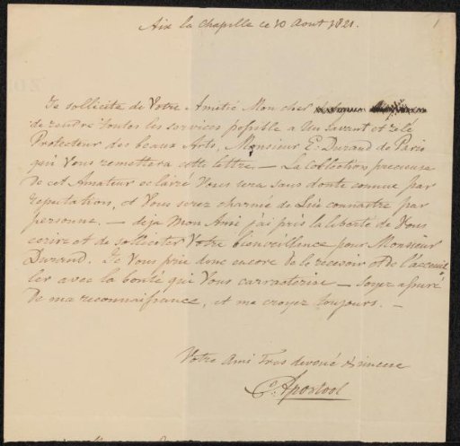 Letter to an anonymous person