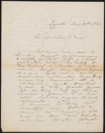 Letter to an anonymous recipient