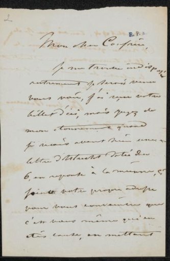 Letter to an anonymous recipient