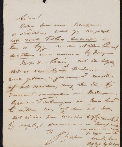 Letter to Lambertus Hardenberg (1822-1900)