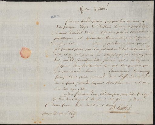 Letter to an unknown person