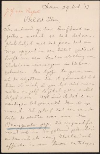 Letter to anonymous