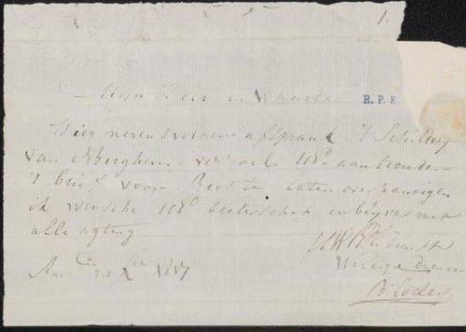 Letter to Johann Friedrich Frauenholz