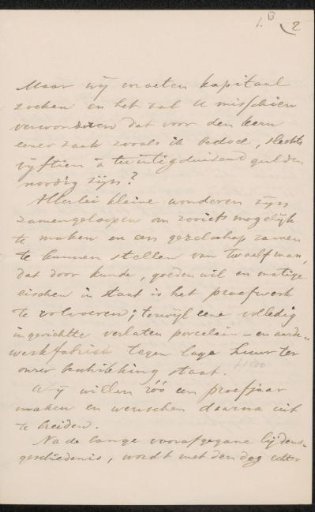Letter to Pieter Haverkorn van Rijsewijk