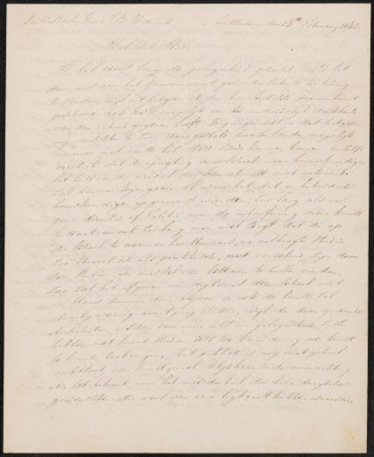 Letter to Jean Baptiste Weenink