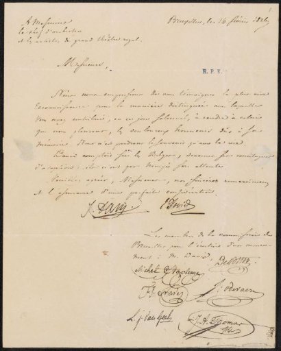 Letter to the Royal Mint Court