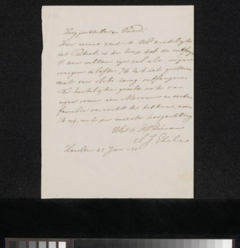 Letter to anonymous