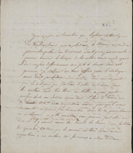 Letter to an anonymous recipient