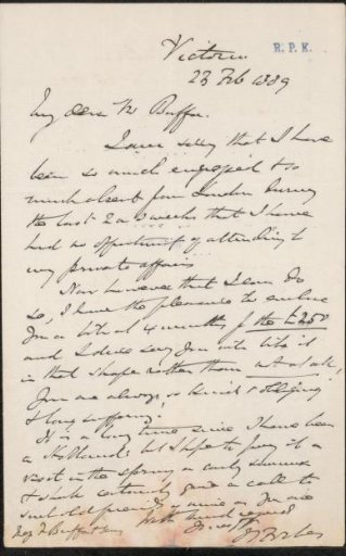 Letter to Frans Buffa