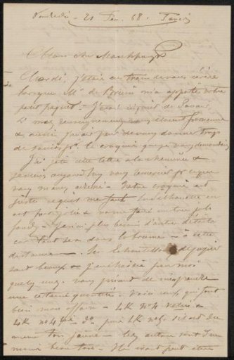 Letter to Jan Hendrik Maschaupt