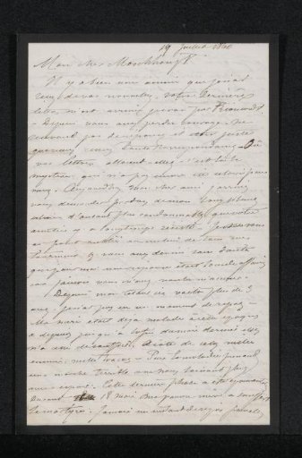 Letter to Jan Hendrik Maschaupt