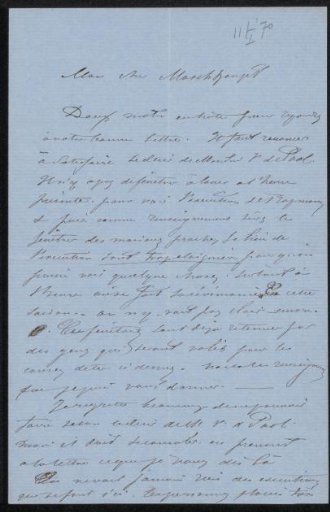 Letter to Jan Hendrik Maschaupt