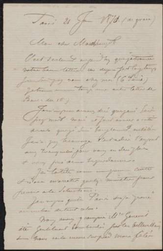 Letter to Jan Hendrik Maschaupt