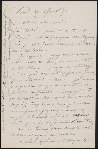 Letter to Jan Hendrik Maschaupt