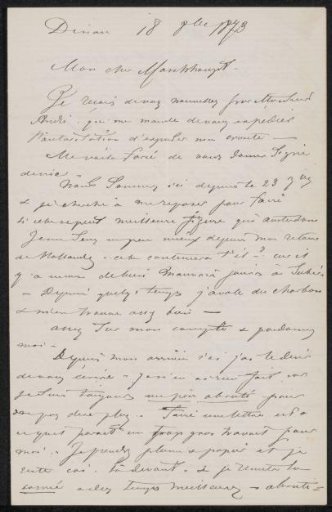 Letter to Jan Hendrik Maschaupt