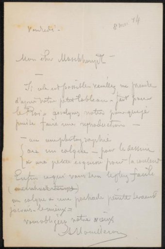 Letter to Jan Hendrik Maschaupt