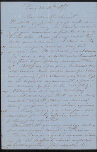 Letter to Jan Hendrik Maschaupt