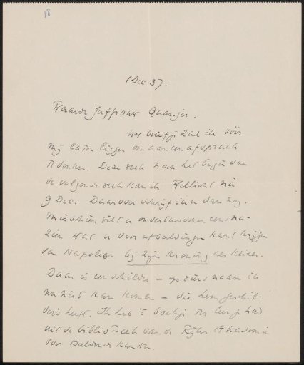 Letter to Marisa Quanjer