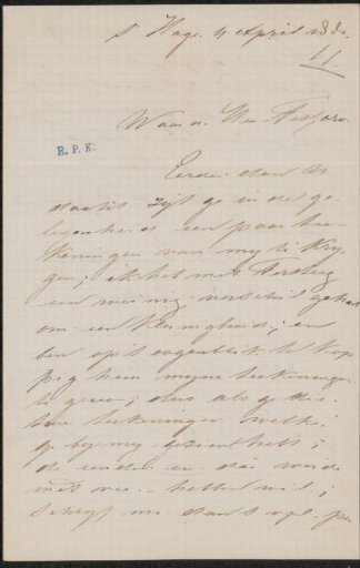Letter to Filippo Tessaro