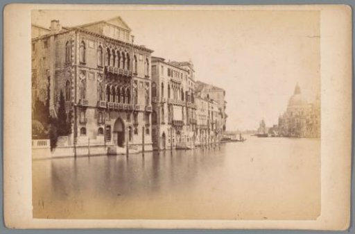 View of the Grand Canal in Venice