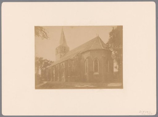 View of the Saint Pancras Church in Diever