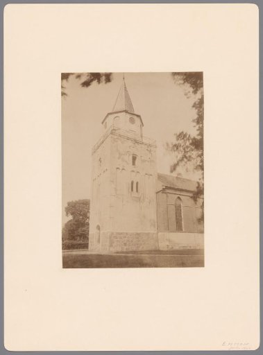 Tower of the Great or Saint Pancras Church in Emmen