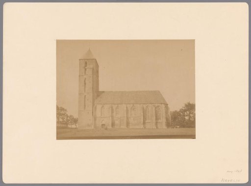 View of the Clement Church in Havelte