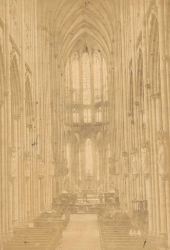 Interior of the Cathedral in Cologne