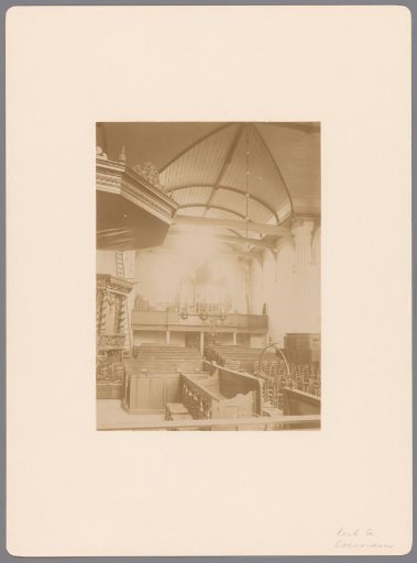 Interior of the Reformed Church in Coevorden