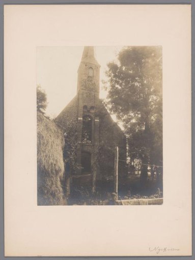 View of the Reformed Church at Nijeveen