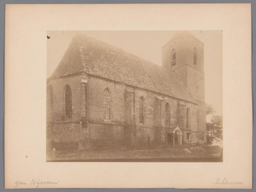 View of the Reformed Church at Kolderveen