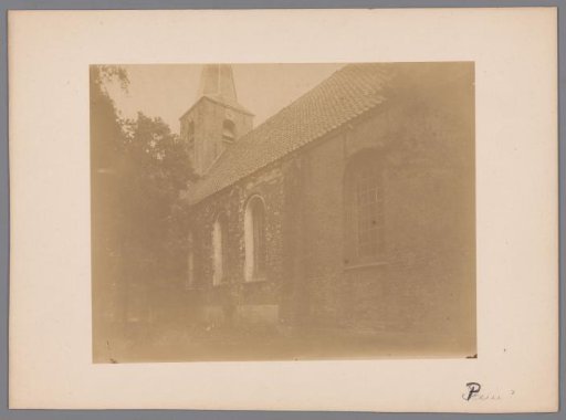 View of the Reformed Church at Peize