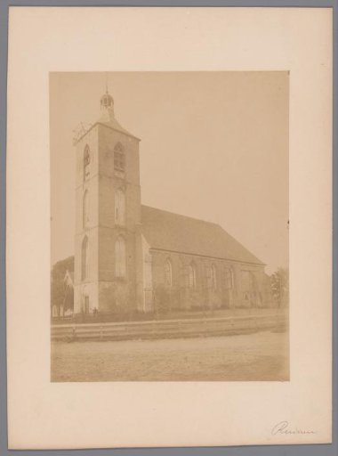 View of the Church of Mary at Ruinen