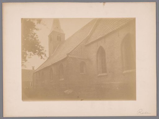 View of the Church of Mary at Ruinen