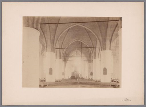 Interior of the Reformed Church at Sleen