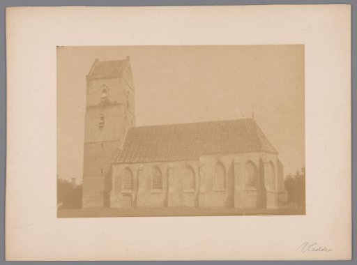View of the Church of John the Baptist at Vledder