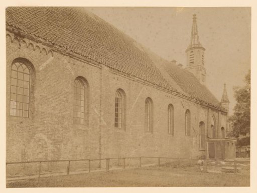 North side of the abbey church at Aduard