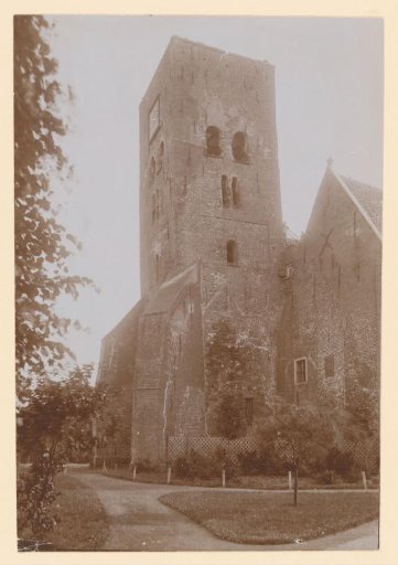Tower of the Walfridus church at Bedum