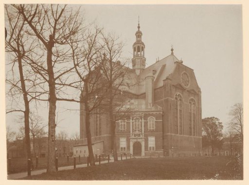 View of the Nieuwe Kerk at Groningen