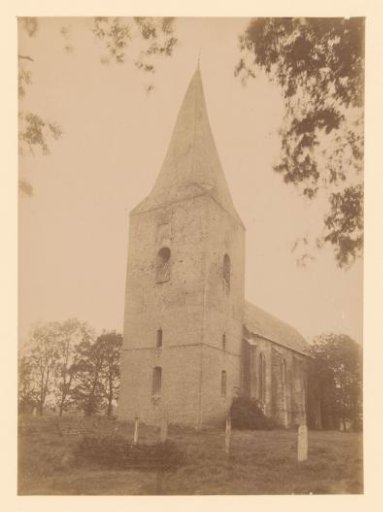 View of the Nicolaas Church in Onstwedde