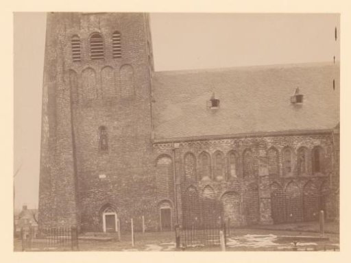 South side of the Bartholomeus Church in Stedum