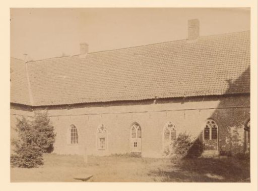 Exterior of the cloister of the Ter Apel Monastery