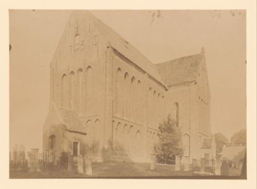 South-west side of the Petrus Church in Zuidbroek